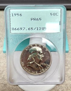 1956�N �v���[�t �t�����N���� 1/2�h��-RDV-001 (�^�C�v1) - PR65-PCGS OGR Gen 1.2-