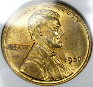 1920 �����J�[�� �Z���g ANACS MS-64 ���b�h... �h��ȋP���A�f���炵���A�ƂĂ��f�G�ł�!!