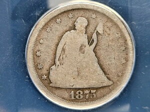 1875�N S �V�[�e�b�h ���o�e�B 20�Z���g ANACS G-6