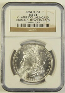 1884�N-O ���[�K���h�� NGC MS-64 �I���C�T�h���z�[�h �č��ȃo�b�O #083-
