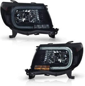 LED DRL �`���[�u �n���[ �v���W�F�N�^�[ �w�b�h���C�g �d���Ȃ� 2005-20�N�� �g���^�Ή�