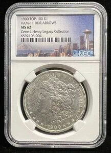 1900�N�����K���E�_���[ - NGC MS 62 - �g�b�v100 - Vam 11 DDR�A���[