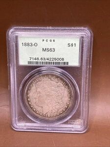 1883�N P PCGS �O���[�����x�� MS63 �\�� �����X�^�[�g�i�[ �����K�����