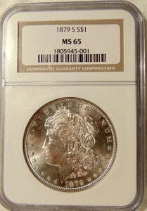 1879-S ���[�K����� - NGC MS65 - ���ɔ�������Εt��BU�R�C�� - ��������