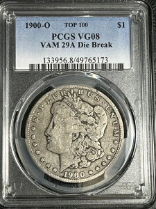 1900-O �����K����� PCGS TOP 100 VG 08 VAM 29A �_�C�u���C�N�A���Ɋ�