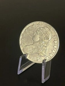 1826�N�� �L���b�v�h�o�X�g �n�[�t�_���[ �V���o�[ AU/XF�R���f�B�V�����B�g�p�����Ȃ� �󏭃R�C�� �f���炵��