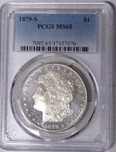 PCGS MS65 1879-S ���[�K����� �J���I �\�� #47457076