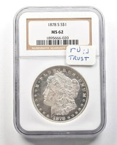 1878-S ���[�K����� MS62 NGC ���b�N�X PL *4711