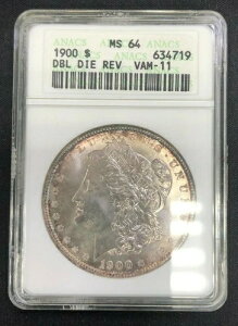 1900�N �����K����� VAM-11 �_�u���E�B���O ANACS MS64 �g�b�v100 �_�u���_�C���o�[�X