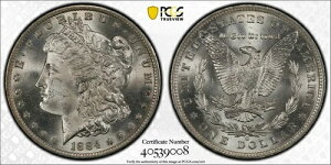 1884-O �����K����� $1 PCGS MS 65 �󏭍��i��
