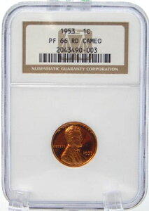 1953�N - NGC�O���[�h PF66 RD ���b�h - �����R���� �E�B�[�g �Z���g/�y�j�[ (BT396)