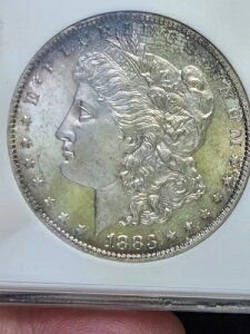 1883�N O $1 ���K���h�� ANA�u�W�[�j�[�z���_�[�vMS63 PL �g�[�� #JK9744