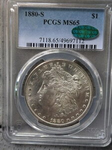 1880-S �����K����� PCGS MS 65 CAC �R�C��