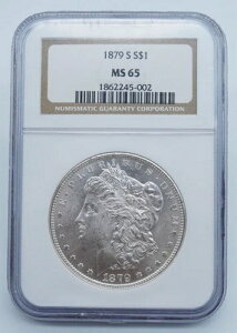 1879-S �����K����� NGC MS 65 �I�[���h�z���_�[ - U055