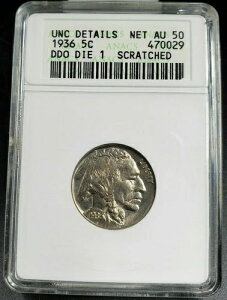 1936�N P �o�b�t�@���[�j�b�P�� �o���G�e�B�R�C�� ANACS UNC �ڍ� DDO FS-101 DMR-004 �_�u��