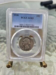 1936�N���V���g���N�H�[�^�[-PCGS AG03