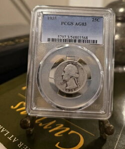 1935�N���V���g���N�H�[�^�[-PCGS AG03