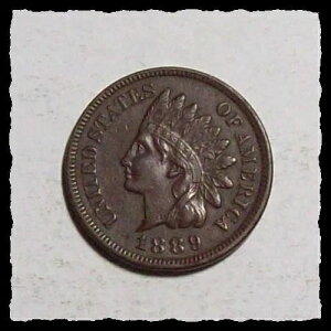 1889�N �C���f�B�A���w�b�h�Z���g�I���W�i���`���R���[�g�u���E���V���[�vAU#16D18-
