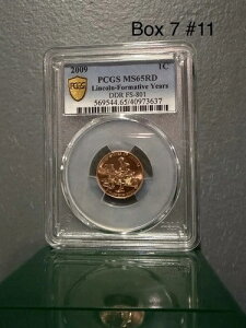 2009 PCGS MS65RD �����J�[���`���� DDR