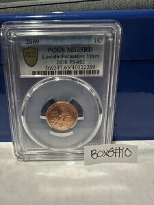 2009�N PCGS MS65RD �����J�[�������N DDR FS-801-