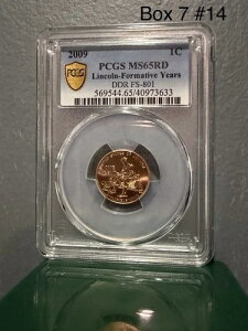 2009�N PCGS MS65RD �����J�[�� - �`���N DDR-