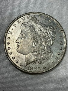 1880�N-O ���[�K���V���o�[�h�� �A�����J 90% UNC �f�B�e�[��-���Ȃ��O���[�h --