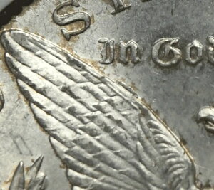 1889�N $1 ���[�K���V���o�[�h�� MS62 NGC ������ �t�B���f���t�B�A VAM 19A �o�[�E�B���O-