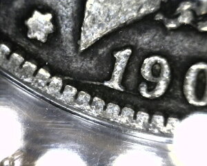 ANACS F15 �g�b�v 100 VAM 29A 1900 O ���[�K�� �V���o�[ �h�� �A�����J �R�C�� 1900O