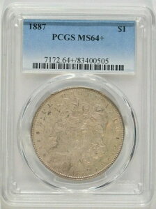 1887�N �����K����� $1 PCGS MS64+ �v���X�z���_�[ 83400505