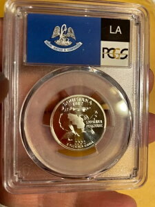 2002-S ���C�W�A�i�B �V���o�[ �B�����x�� �N�H�[�^�[ �v���[�t PCGS PR70DCAM