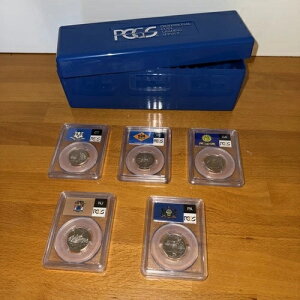 1999�N S�N���b�h �X�e�[�g�N�H�[�^�[�Z�b�g PCGS PR69DCAM PCGS���[�{�b�N�X�t��