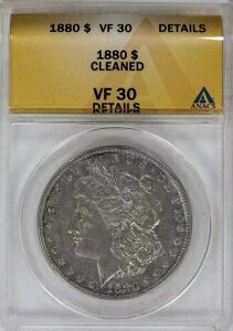 1880�N �����K����� ANACS VF-30 �N���[�j���O�ς�