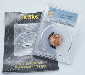 2000�N �����J�[���L�O�� 1�Z���g �`�F���I�X �Z���g PCGS MS65RD COA�t�� - U2363