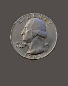 1965 �N�l�����AIn God We Trust�ALiberty �� DDO �G���[�A���t�� 6�AOF �� DDR ����B
