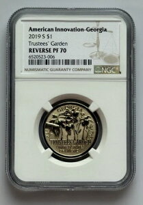 2019 S $1 �W���[�W�A�E�g���X�e�B�[�Y�E�K�[�f��.Rev PF-70 NGC �A�����J���E�C�m�x�[�V���� $1 �h��