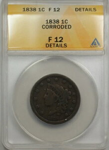 1838�N ���[�W�Z���g 1�Z���g�d�� ANACS F-12 �ڍו��H