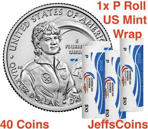 2022 P 1x Dr Sally Ride US MINT ���[�� �A�����J�l�����p ���V���g�� �N�H�[�^�[ 40���R�C��