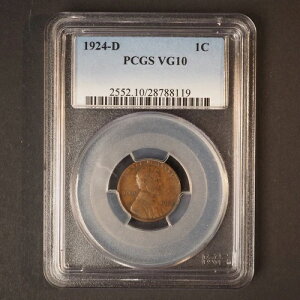1924�N *D* �����J�[���E�B�[�g�Z���g-PCGS VG10-���������I G1553-