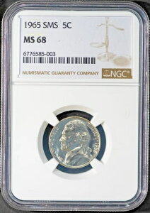 1965 SMS 5�Z���g �W�F�t�@�[�\���w�b�h �j�b�P�� MS 68 NGC # 6776585-003 0 �t�@�C�i�[ + �{�[�i�X
