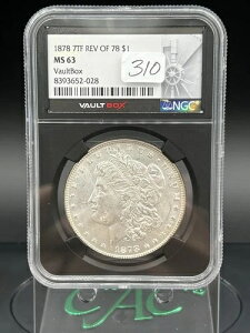1878 �N 7 ���H�� 78 �����K�� �_���[ NGC MS63 VaultBox �V���[�Y�̗���!