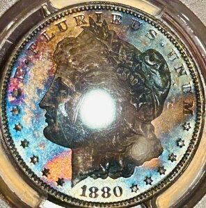 1880�N S ���[�K����� PCGS MS64 �u���[�x���[�����X�^�[�g�[�� �r�f�I������