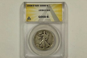 1938-D �E�H�[�L���O�E���o�e�B�E�n�[�t�_���[ ANACS G6