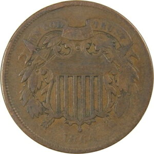 1864�N ���[�W���b�g�[ 2�Z���g�s�[�X F �t�@�C�� 2�Z���g�R�C��