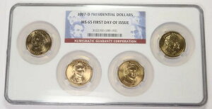 2007 D NGC MS65 BU - �č������� �哝�̃h���d��4���Z�b�g #49040V