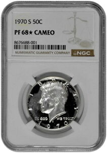 1970�N S 50C �v���[�t �P�l�f�B �n�[�t�_���[ NGC�O���[�h PF 68 �X�^�[�J���I