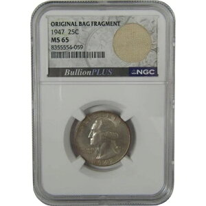 1947�N���V���g���N�H�[�^�[���� MS 65 NGC �I���W�i���o�b�O�j�� SKU:I22616