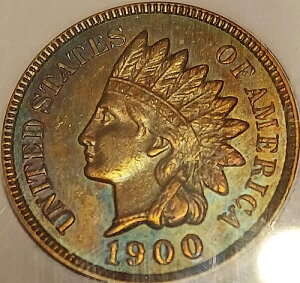 1900�N�C���f�B�A���w�b�h�Z���g IHC �y�j�[ 1�Z���g ICG �F�����^�킵�� AU 58 �ڍ� au58