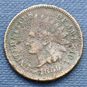 1869�N�� �C���f�B�A���w�b�h 1�Z���g ���ʕi ���H���� �x���g #44768