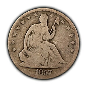 1857�N 50�Z���g ���ȃ��o�e�B �V���o�[ �n�[�t�h�� - �I���W�i���p�e�B�i - �ǍD+ - SKU-H3469