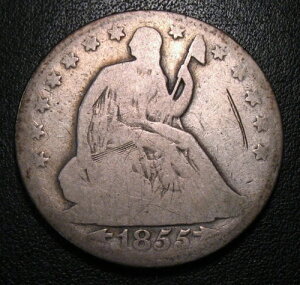 �Â��A�����J�̋�� 1855�N O �A���[�Y ���o�e�B ���� �n�[�t �h�� 50 �Z���g 50 C